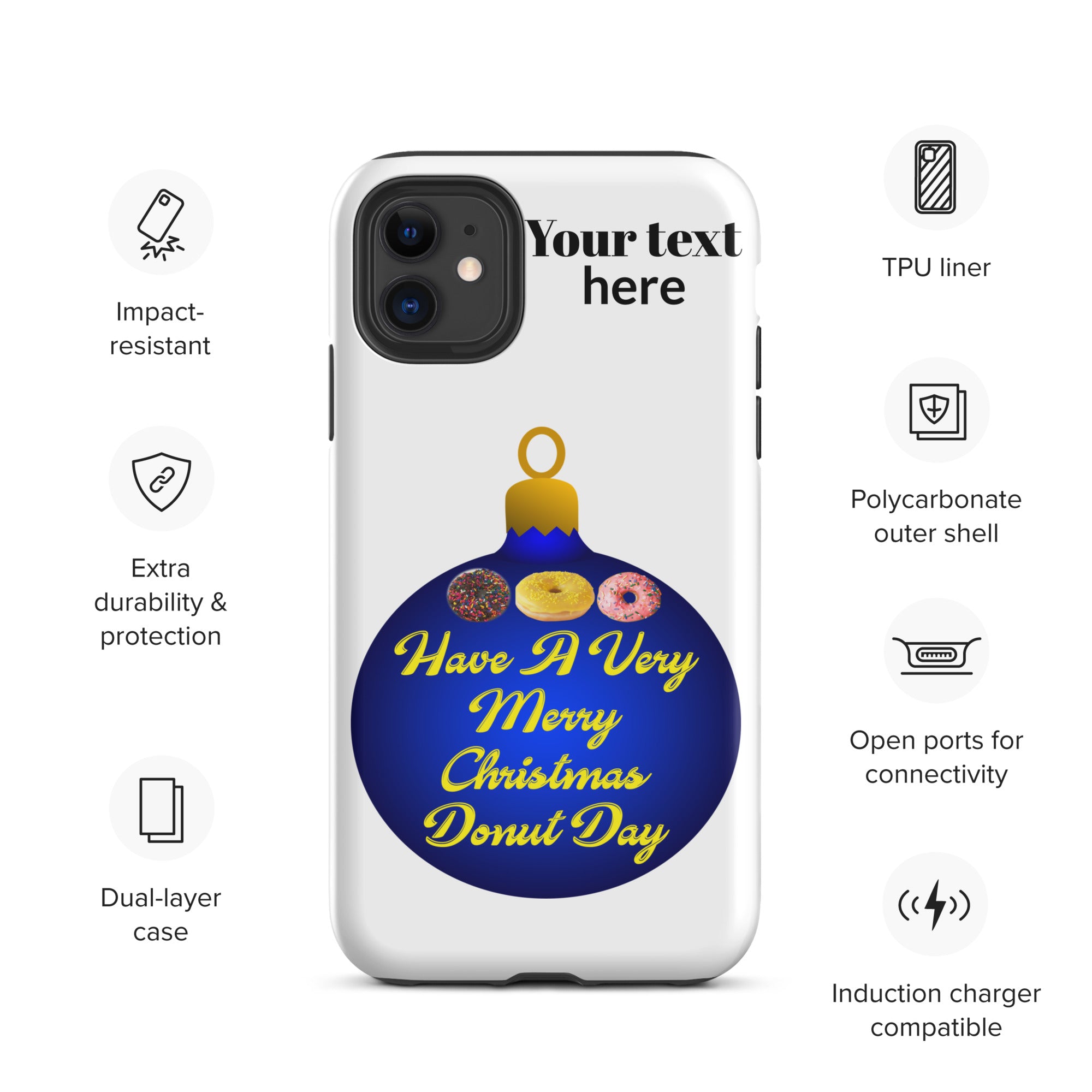 Personalized Tough Case for iPhone®
