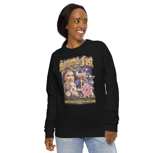 2023 Fun Person Of The Year Women's organic raglan sweatshirt