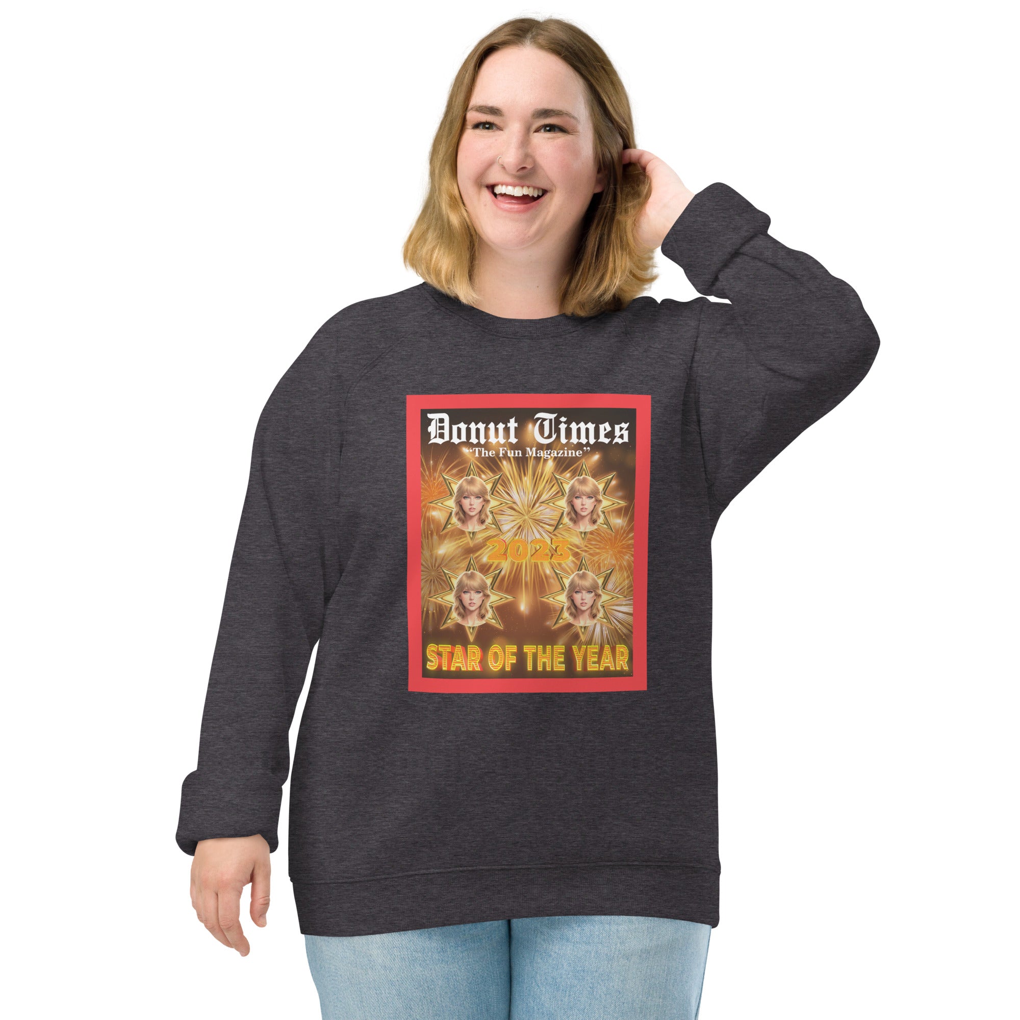 2023 Star Of The Year Women's organic raglan sweatshirt