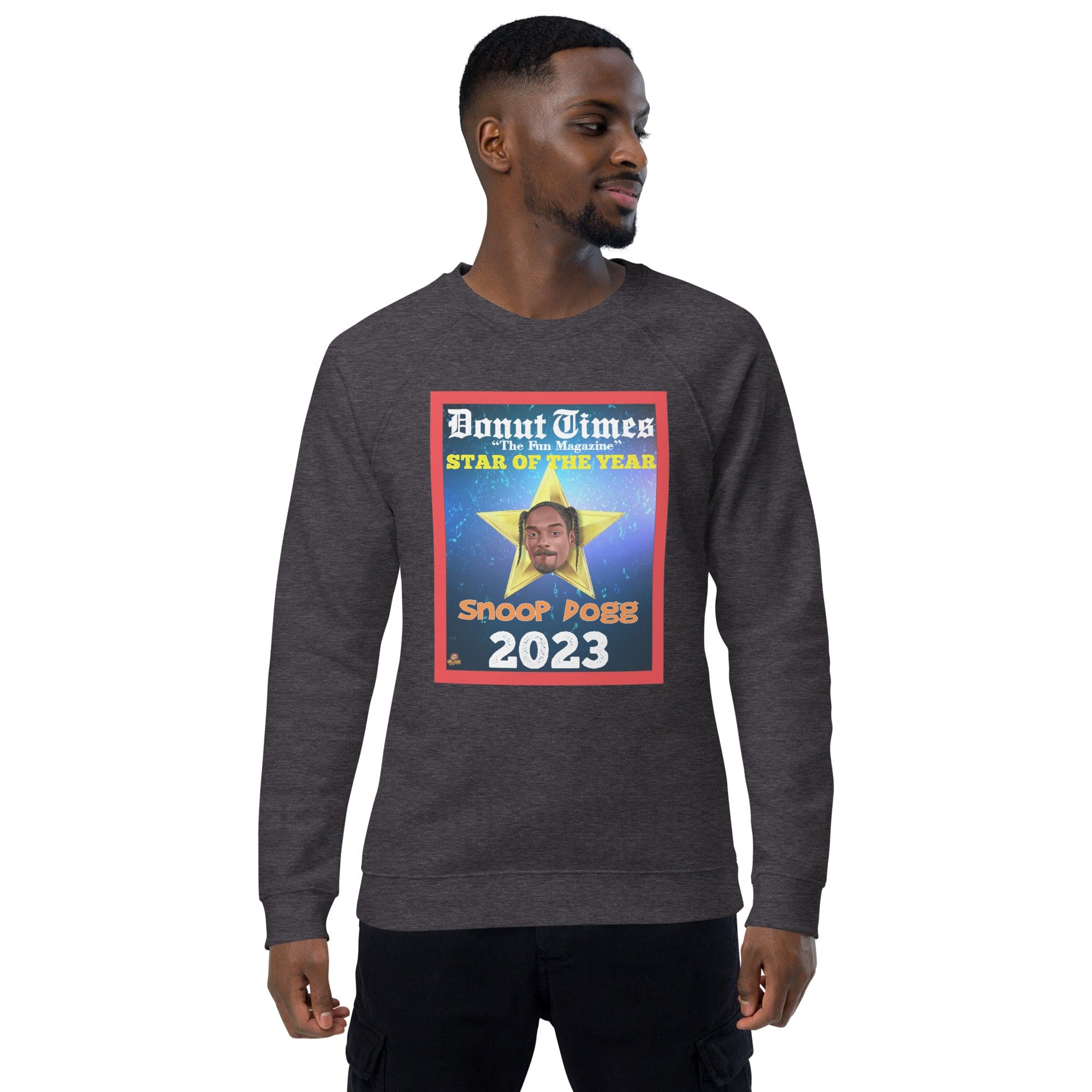 Snoop Dogg Men's organic raglan sweatshirt