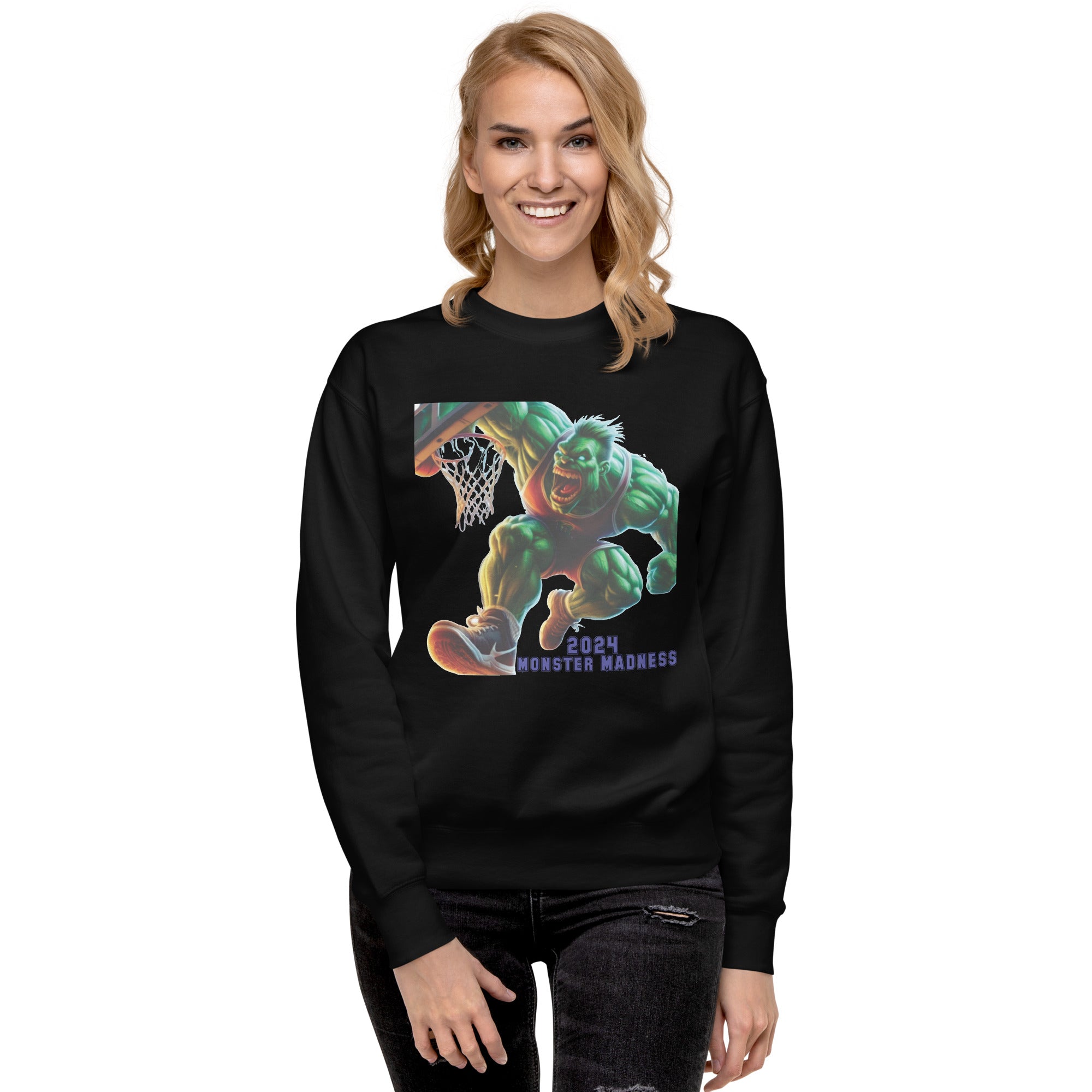 Monster Madness 2024 Sweatshirt for Women